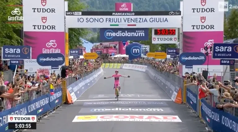 Jonas Vingegaard a remporté la 20e étape du Giro d’Italia à Piancavallo.
