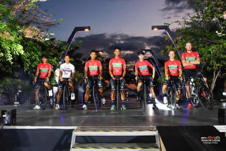 Antoine Huby avant le départ du Tour de Maurice 2026.