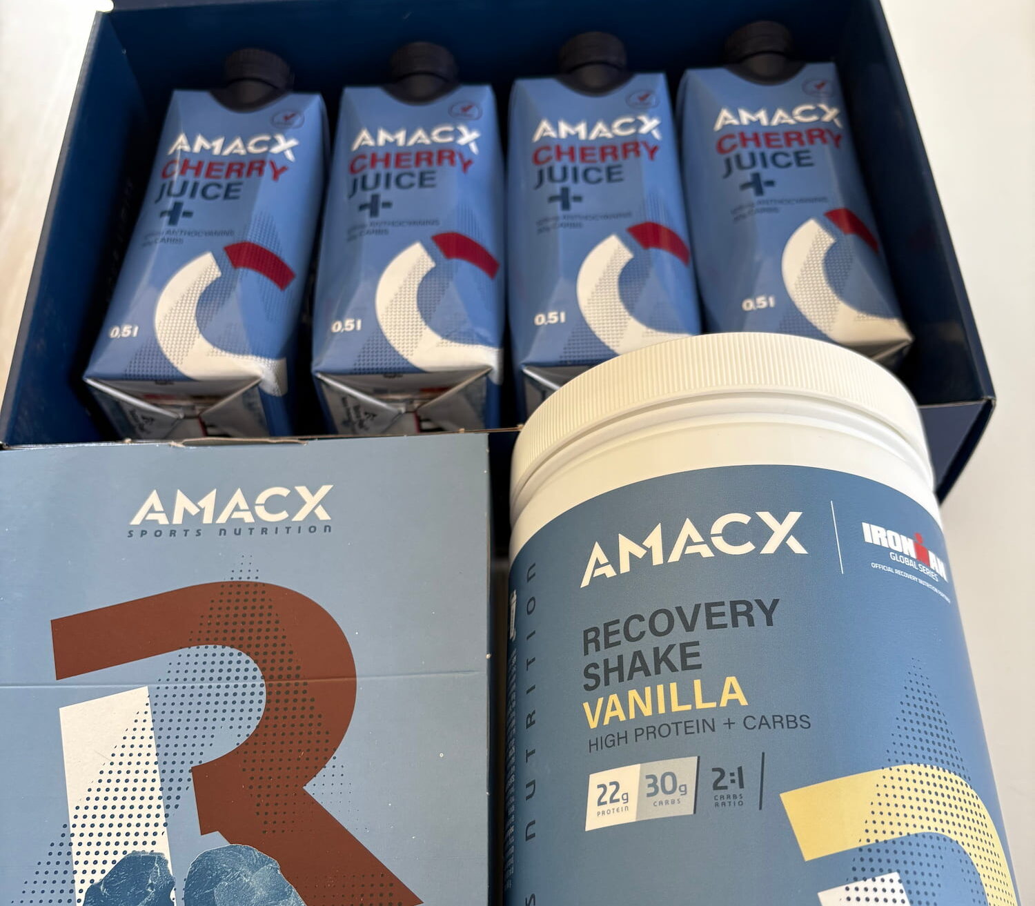 Recovery Nutrition Pack Amacx testé par Velo-Club.net