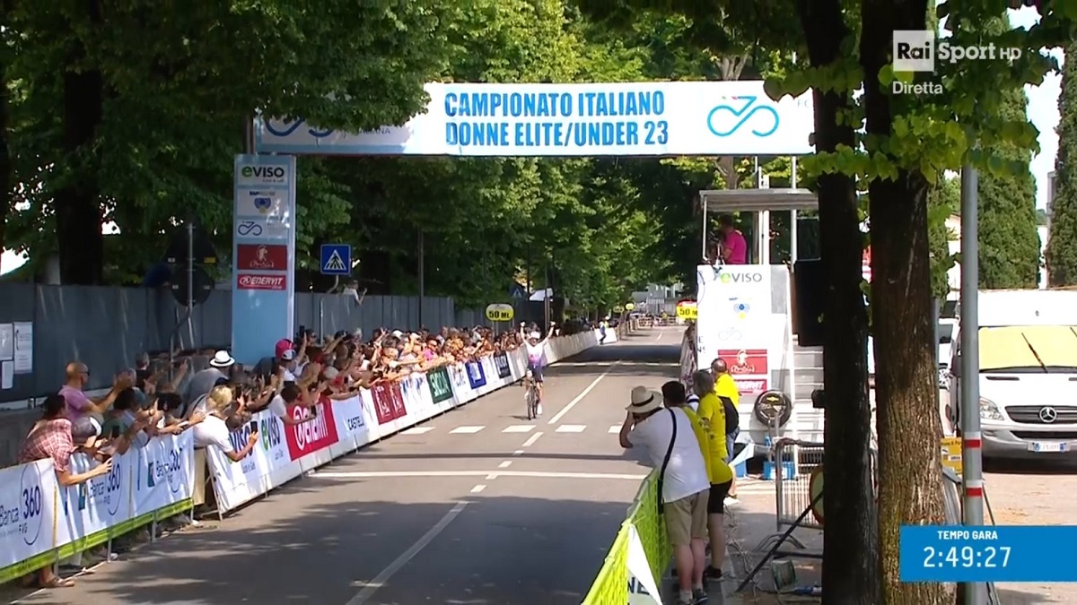 Elisa Longo Borghini championne d’Italie sur route