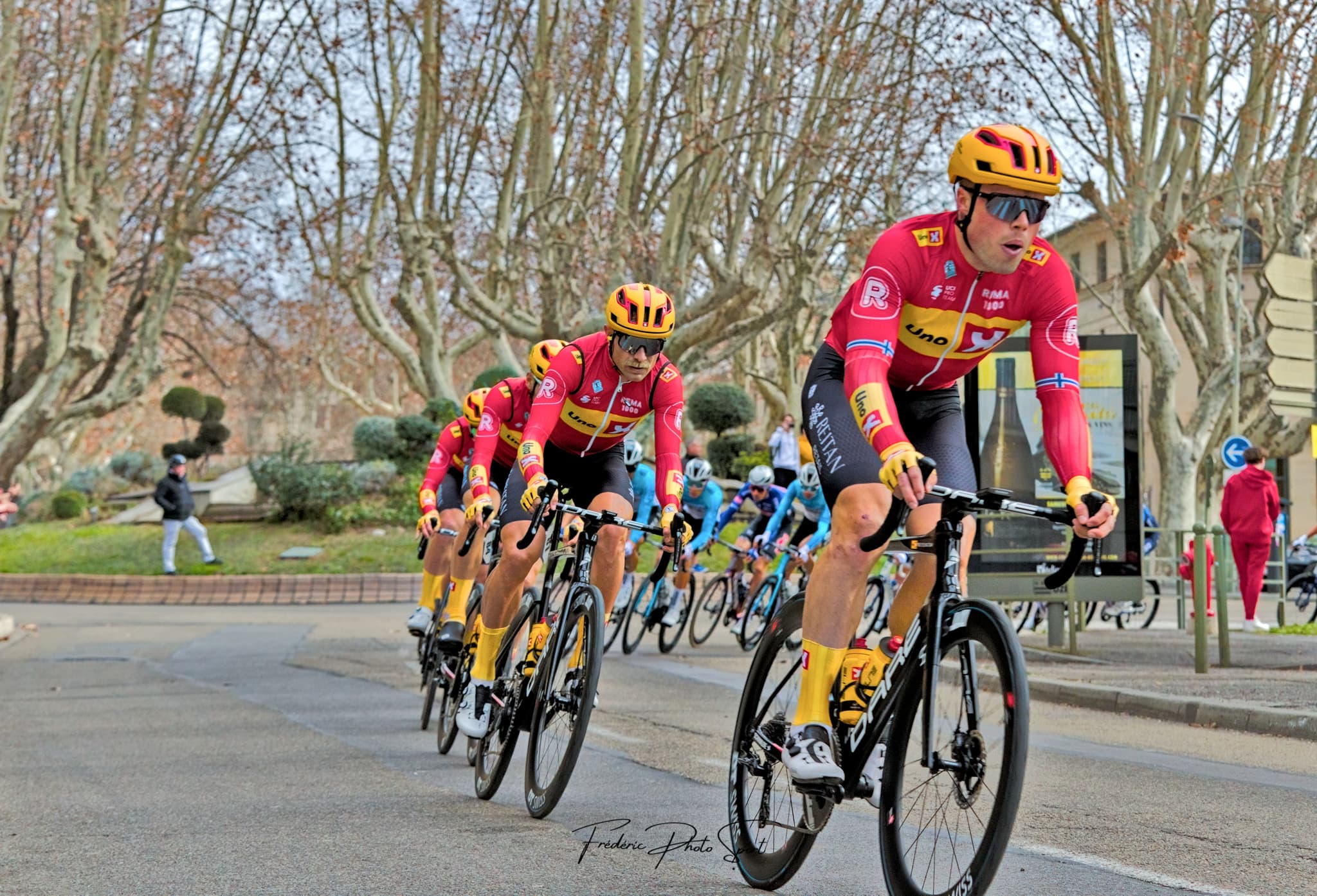 Magnus Cort sous le maillot Uno-X Mobility