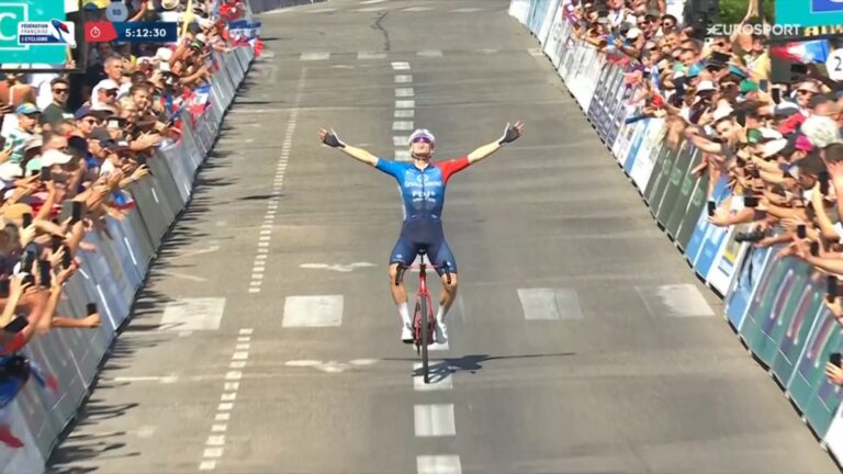 Romain Grégoire champion de France sur route 2026