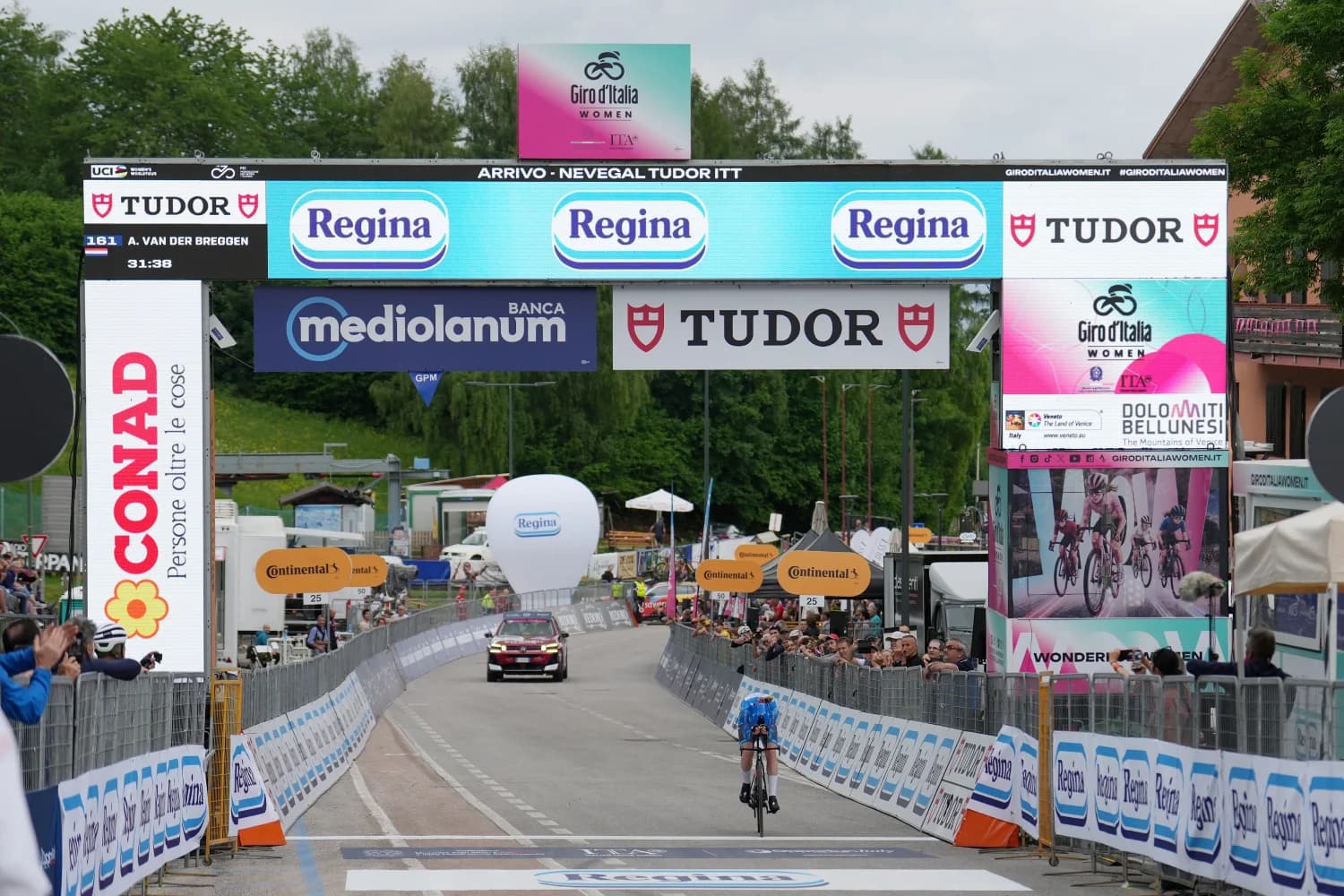 Anna van der Breggen lors du Giro d’Italia Women