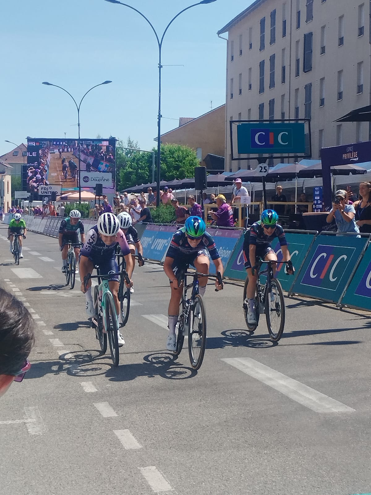 Nina Lavenu championne de France amateurs à La Tour-du-Pin