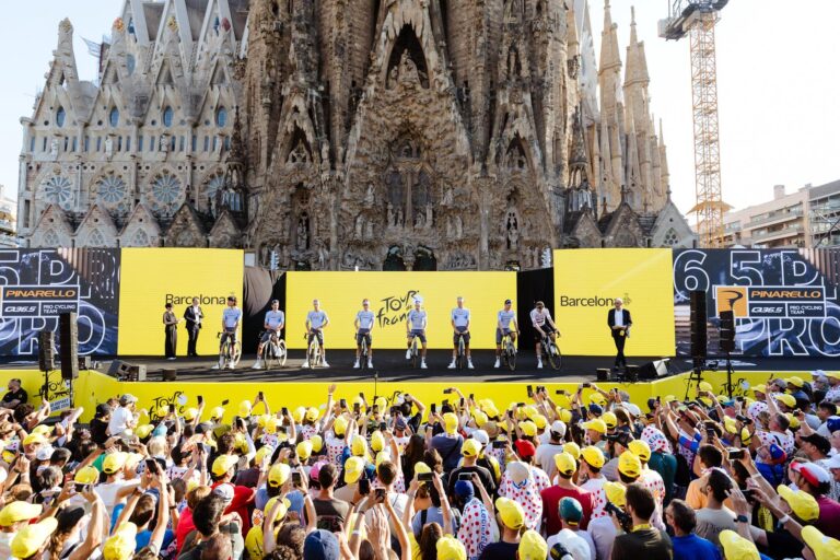 Chris Harper lors de la 10e étape du Tour de France 2026