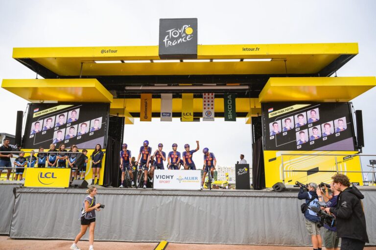 Frits Biesterbos lors du Tour de France 2026