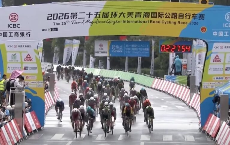 Alexander Salby vainqueur de la 1re étape du Tour of Magnificent Qinghai