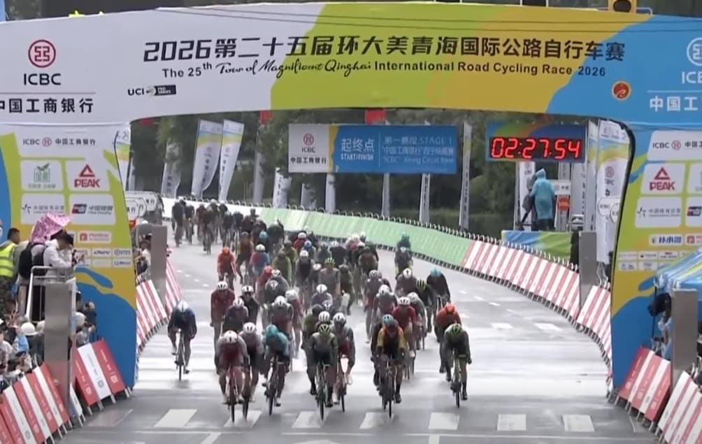 Alexander Salby vainqueur de la 1re étape du Tour of Magnificent Qinghai