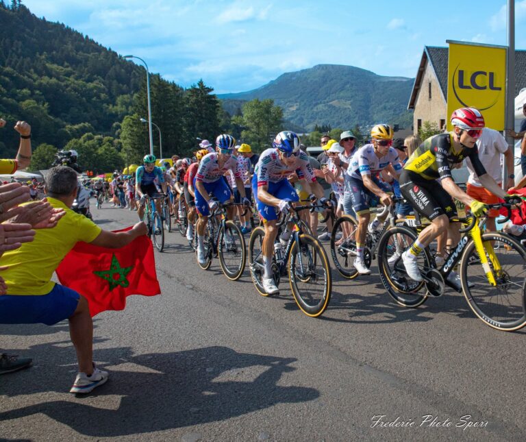 Florian Lipowitz lors du Tour de France