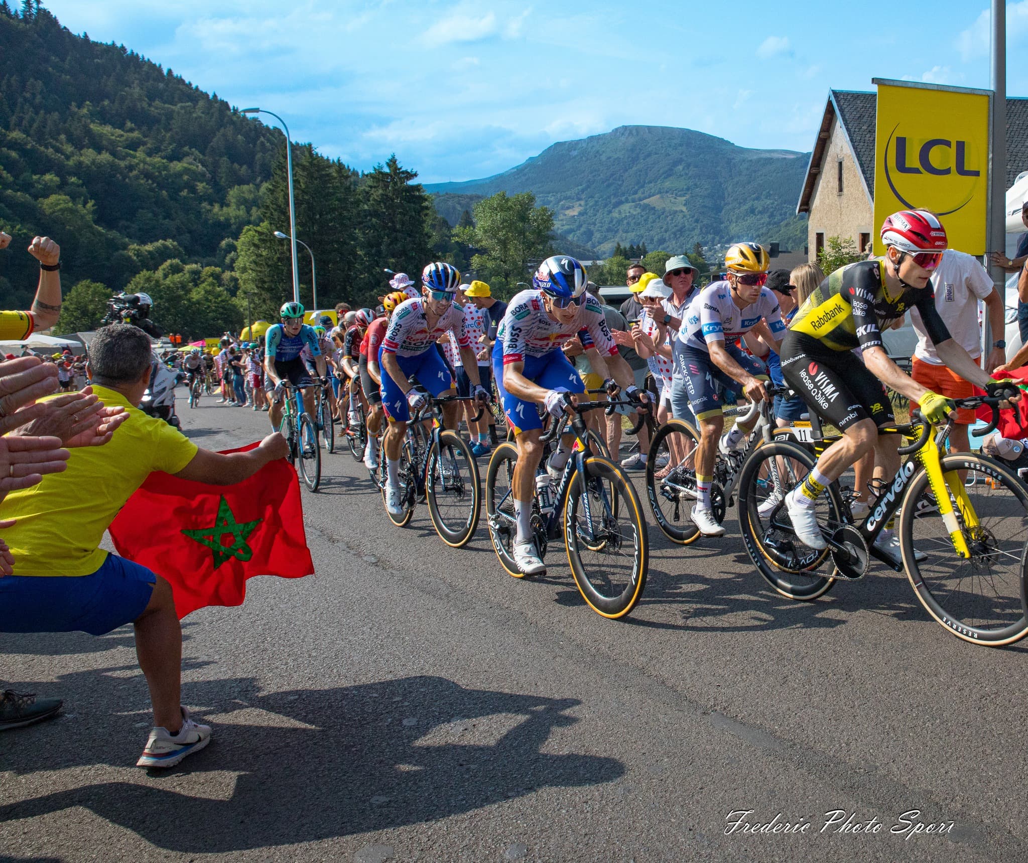 Florian Lipowitz lors du Tour de France