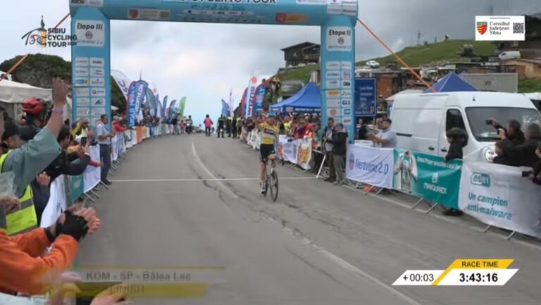 Lorenzo Finn vainqueur de la 4e étape du Sibiu Cycling Tour 2026