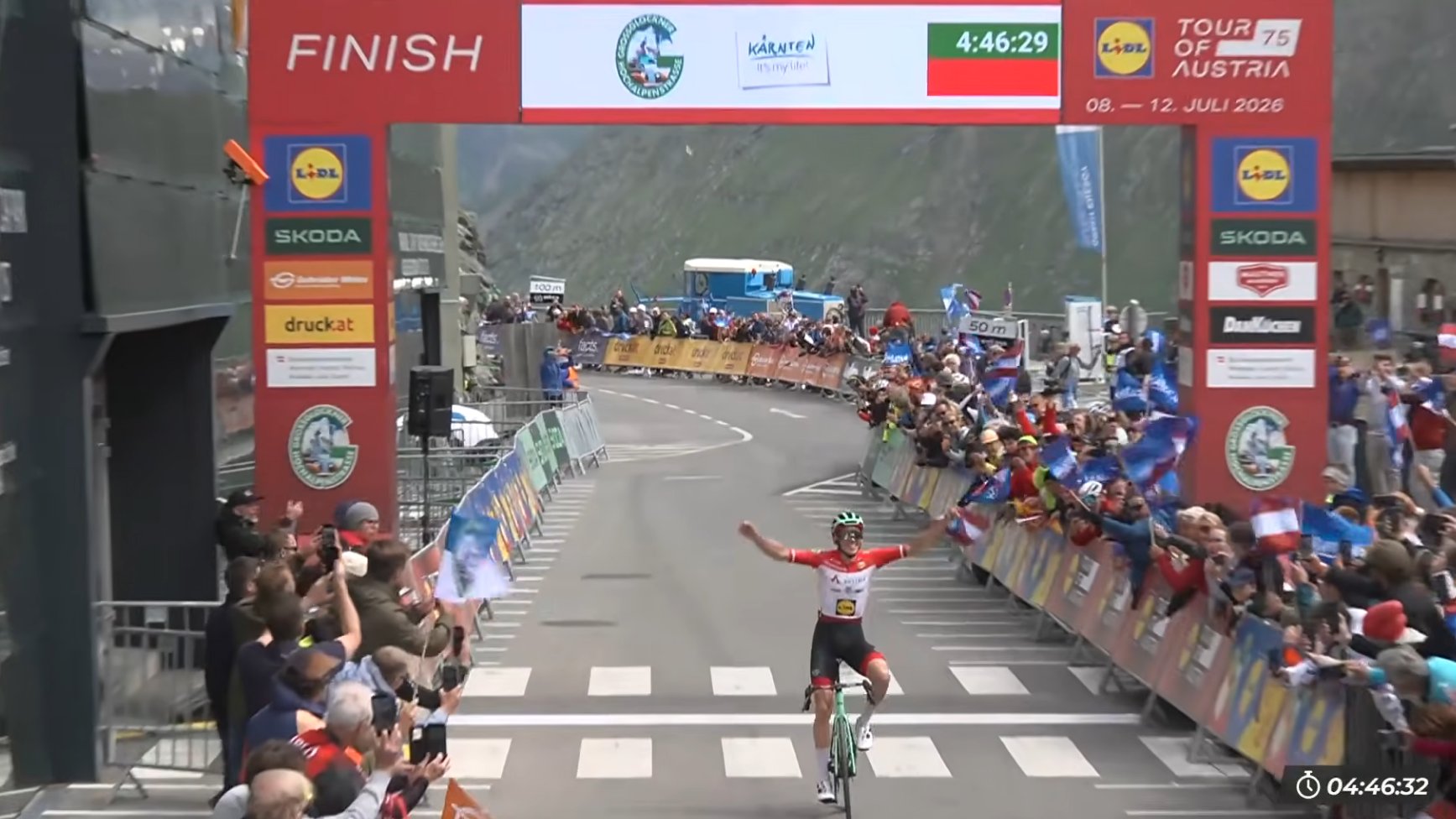 Gregor Mühlberger vainqueur de la 2e étape du Tour of Austria