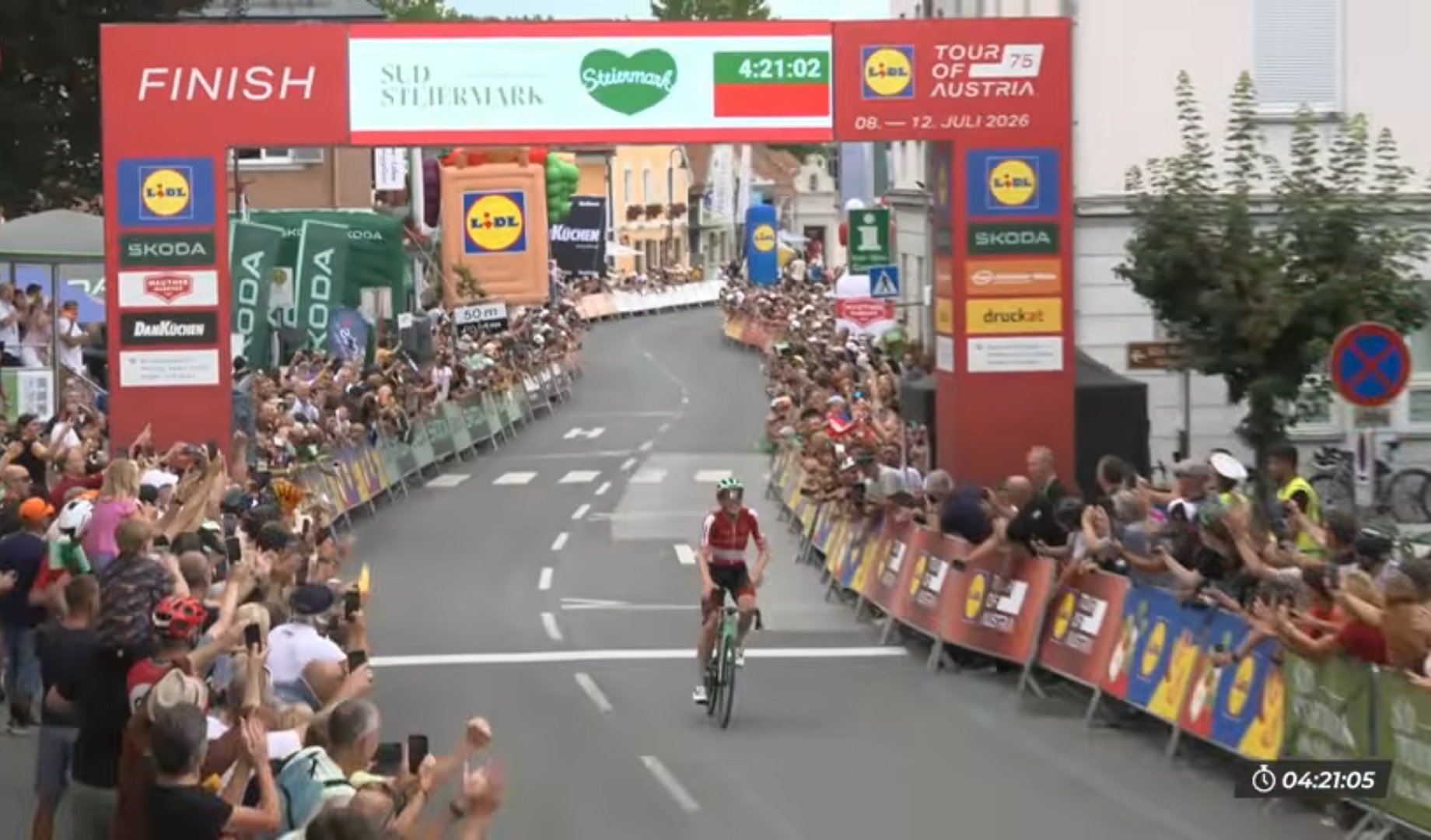 Gregor Mühlberger vainqueur de la 1re étape du Tour of Austria