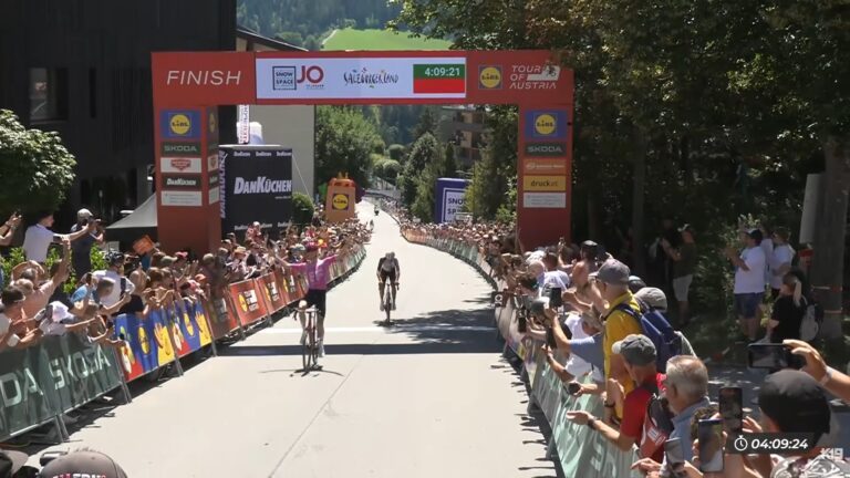 Neilson Powless vainqueur de la 3e étape du Tour of Austria