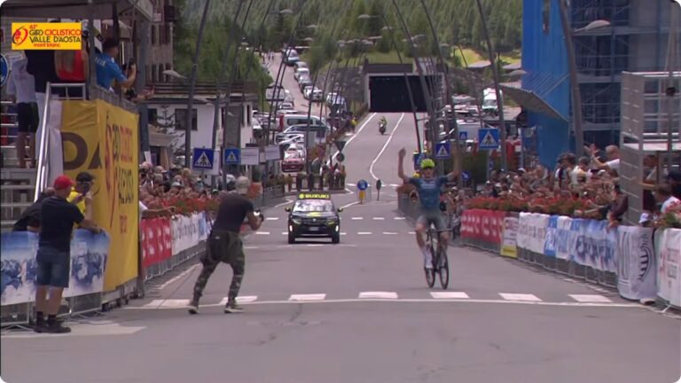 Ryan Gal vainqueur de la dernière étape du Giro Valle d’Aosta 2026