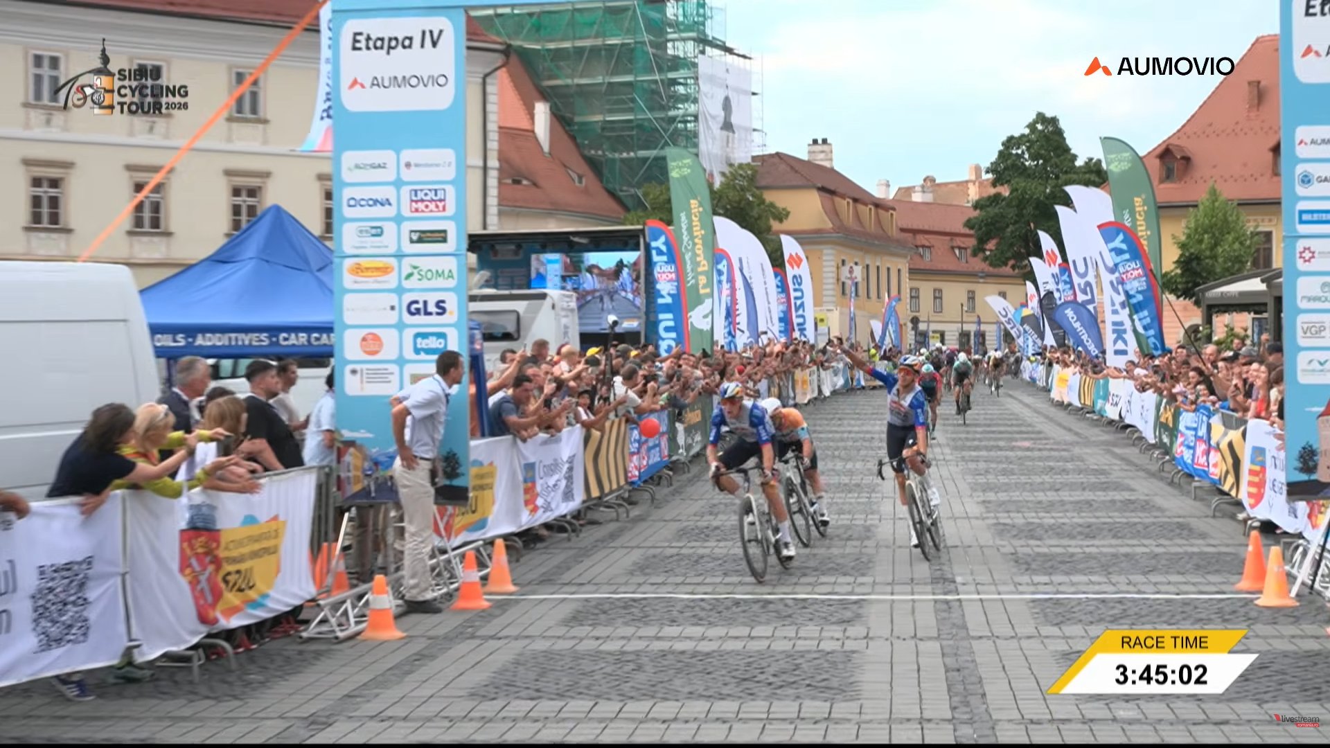 Danny Van Poppel vainqueur de la dernière étape du Sibiu Cycling Tour