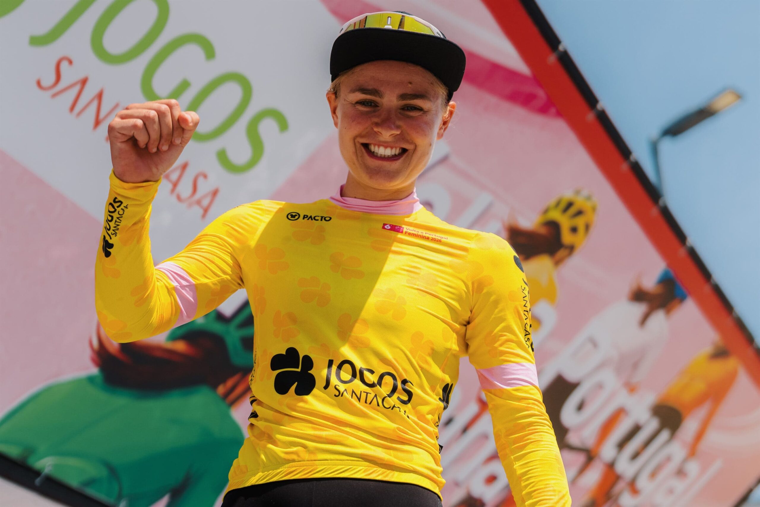 Victoire Berteau remporte le classement général de la Volta a Portugal Feminina