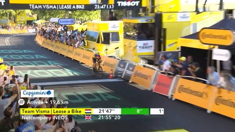 Jonas Vingegaard lors du Tour de France 2026