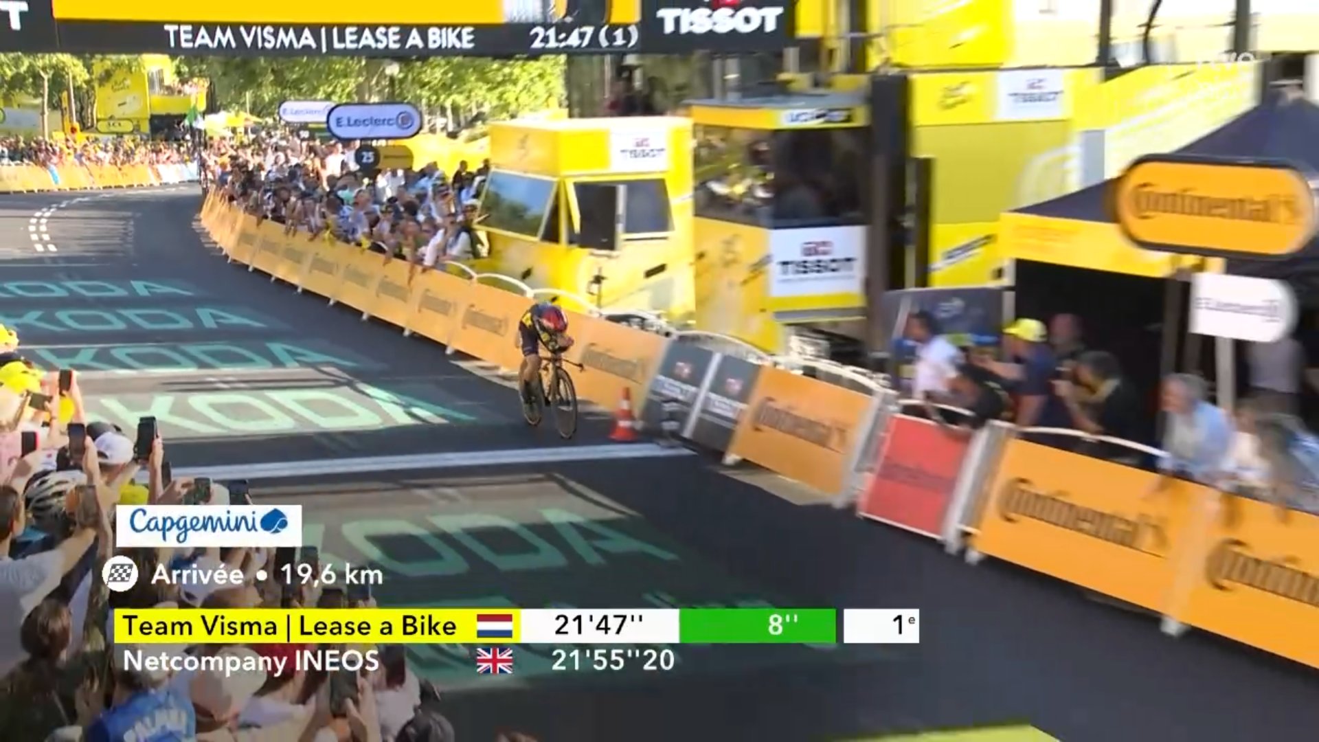 Jonas Vingegaard lors du Tour de France 2026