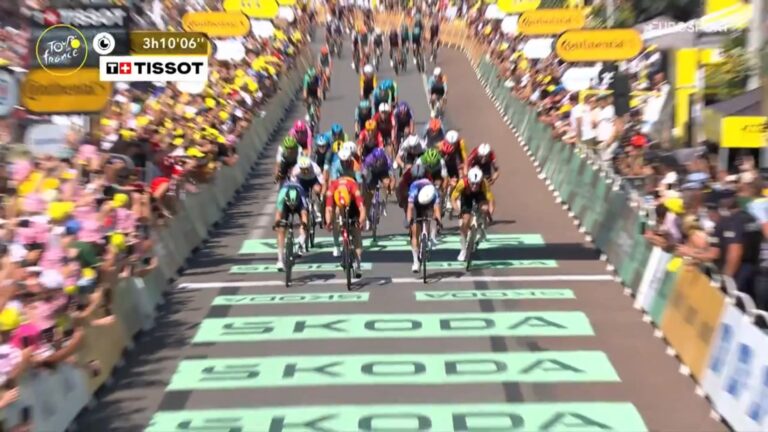 Søren Wærenskjold vainqueur de la 11e étape du Tour de France 2026 à Nevers
