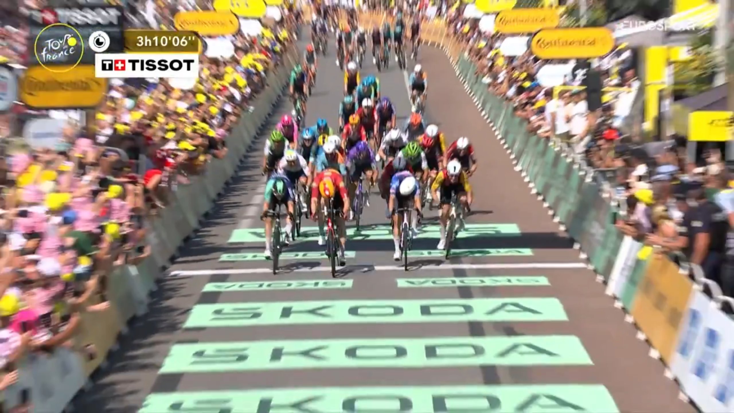 Søren Wærenskjold vainqueur de la 11e étape du Tour de France 2026 à Nevers